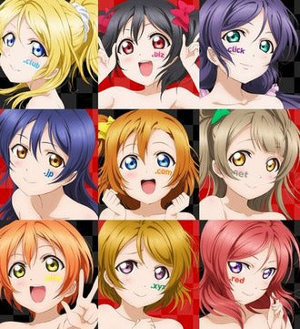 Love Live! and O Namae.com Collaboration