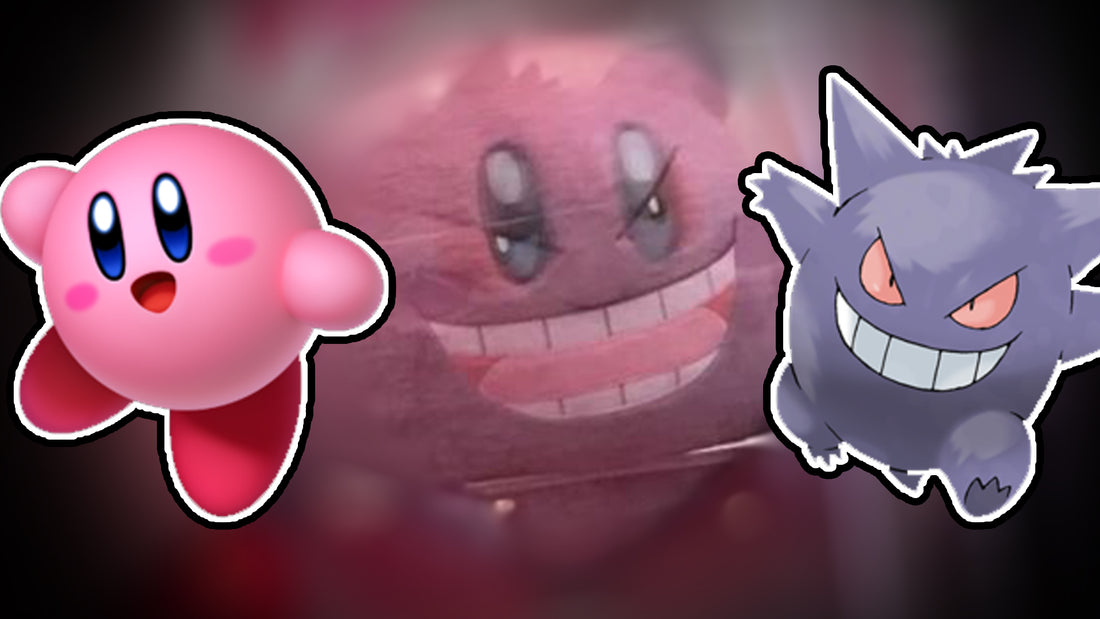 This is what happens when Kirby is infused with evil spirit.