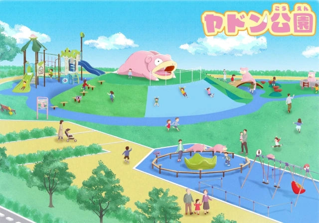 Slowpoke Theme Park Comes to Japan in 2023!