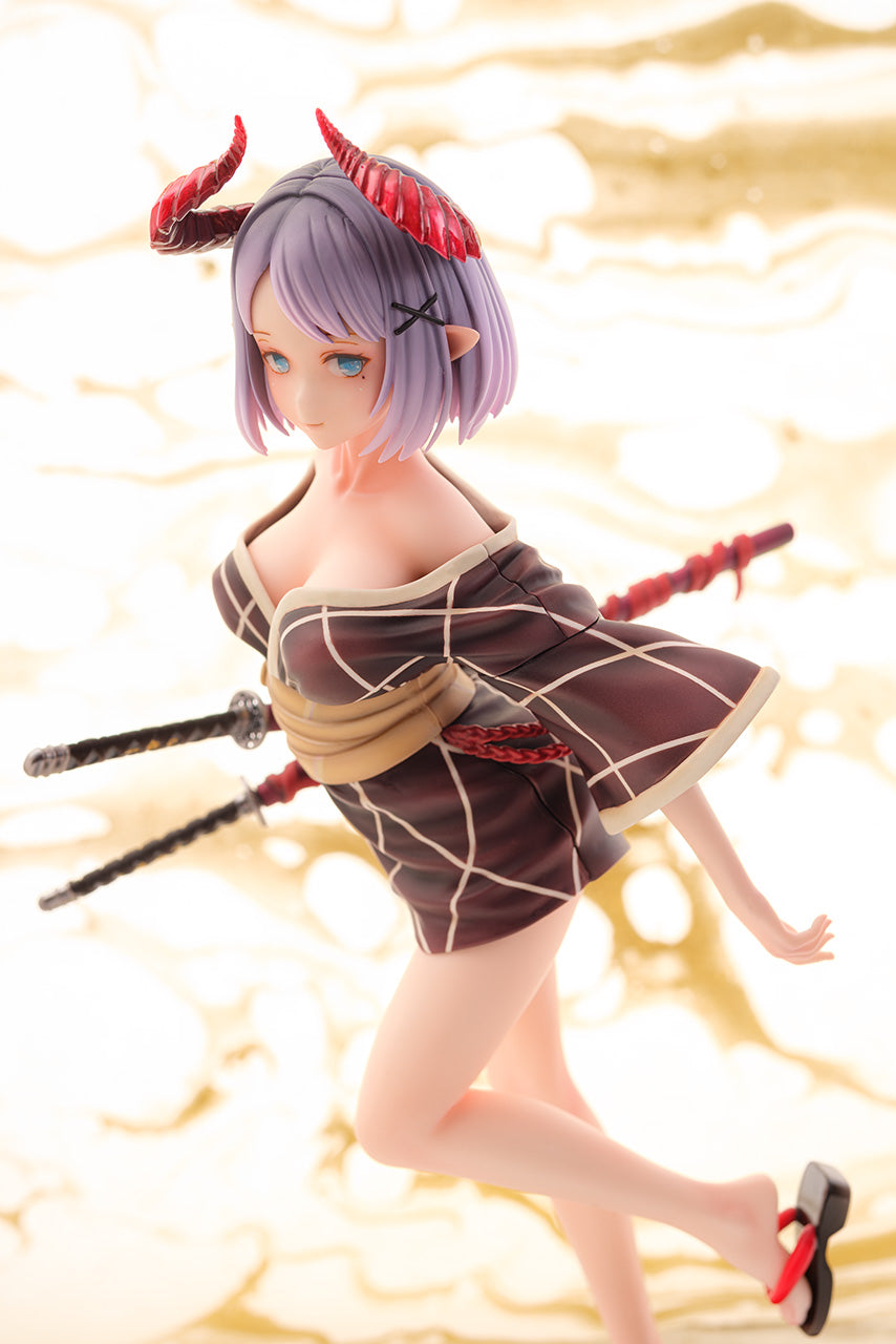 Two Swords and Two Horns! Daikikougyou Horned Girl Figure Review
