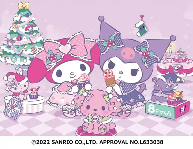 Sanrio Returns with Baskin Robbins Japan for Christmas Collab!