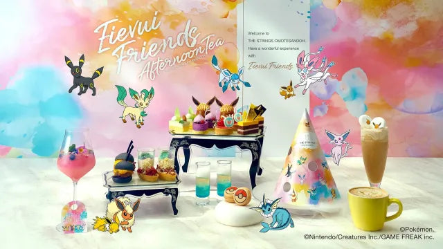Eeveelution-Themed Cafe to Open in Tokyo!