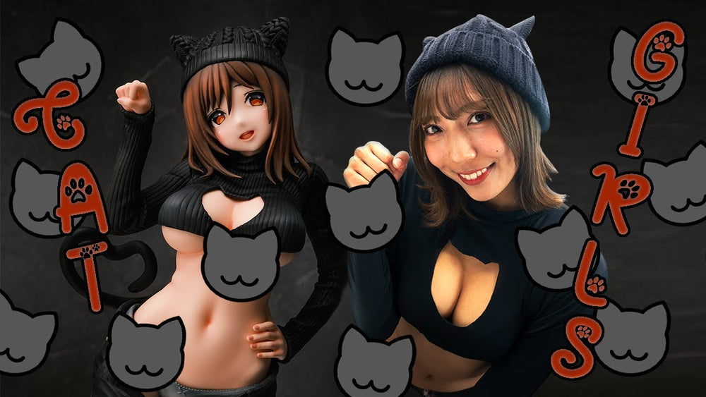 Cat-ish Girl Kuroneko-chan illustration by Matarou by Daikikougyou