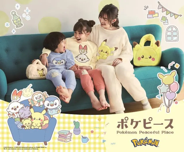 Pokemon Loungewear Hits GU Shelves!