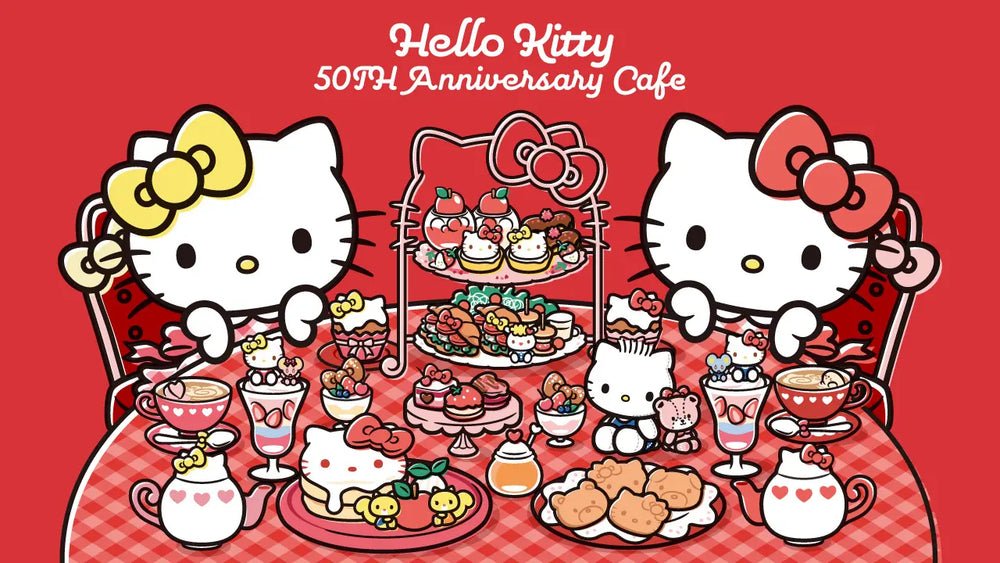 Hello Kitty 50th Anniversary Cafe Coming to Tokyo and Osaka!