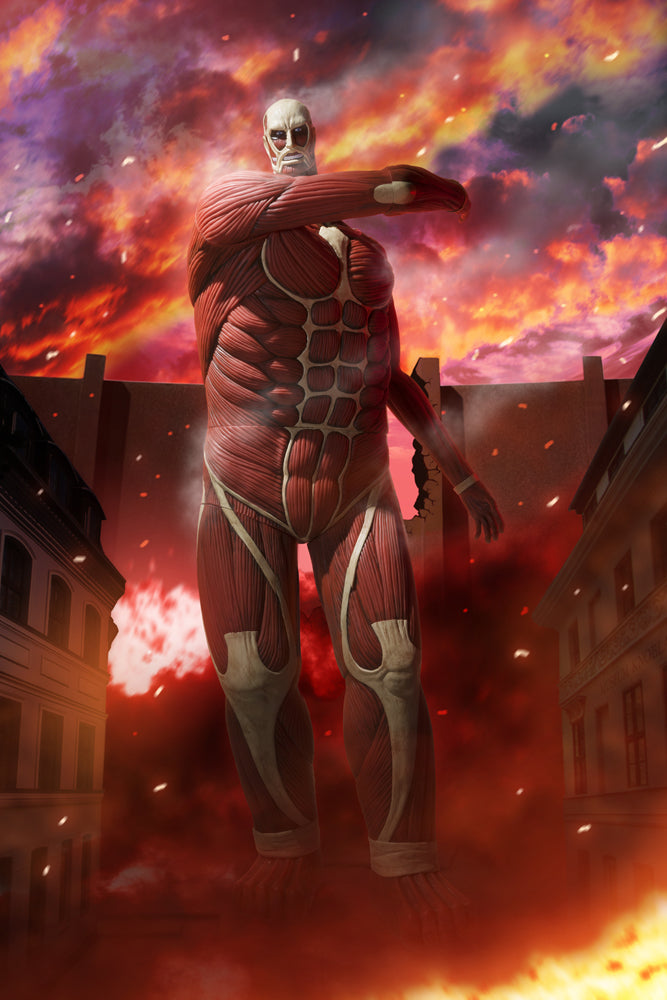 Colossal Titan of “Shingeki no Kyojin” Piggy Bank!!