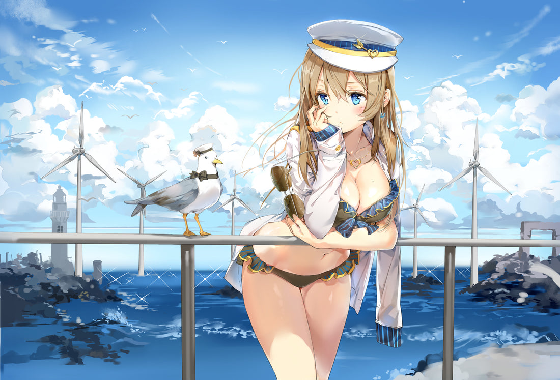 AVIAN ROMANCE Kamome Figurine by Daikikougyou