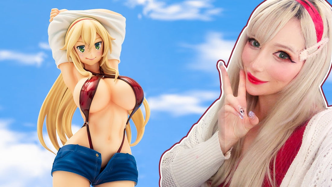 Kekemotsu Original Illustration Umi de Deatta Blonde Girl 1/5 Complete Figure by Daikikougyou