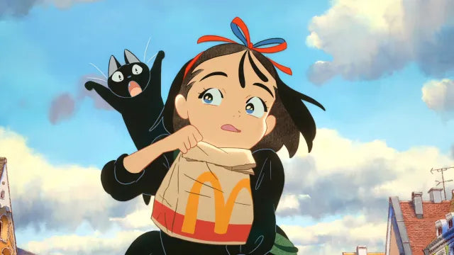 Kiki's Delivery Service Teams Up with McDonald's Japan!