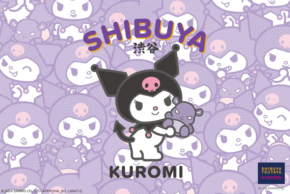 Kuromi Collaboration Comes to Shibuya Tsutaya!