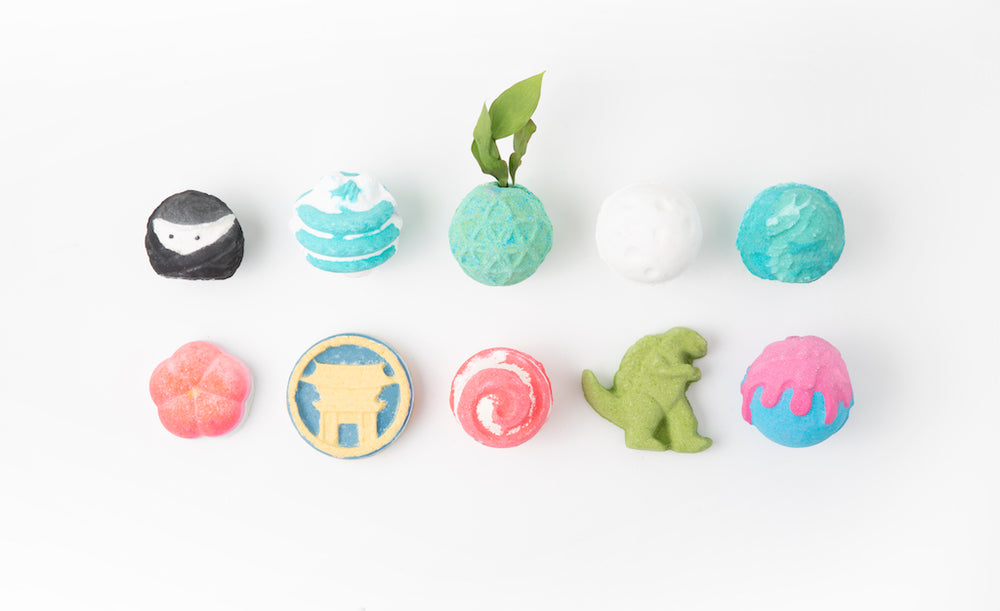 Bathe with Japan ・LUSH bath bombs to be sold WORLDWIDE!