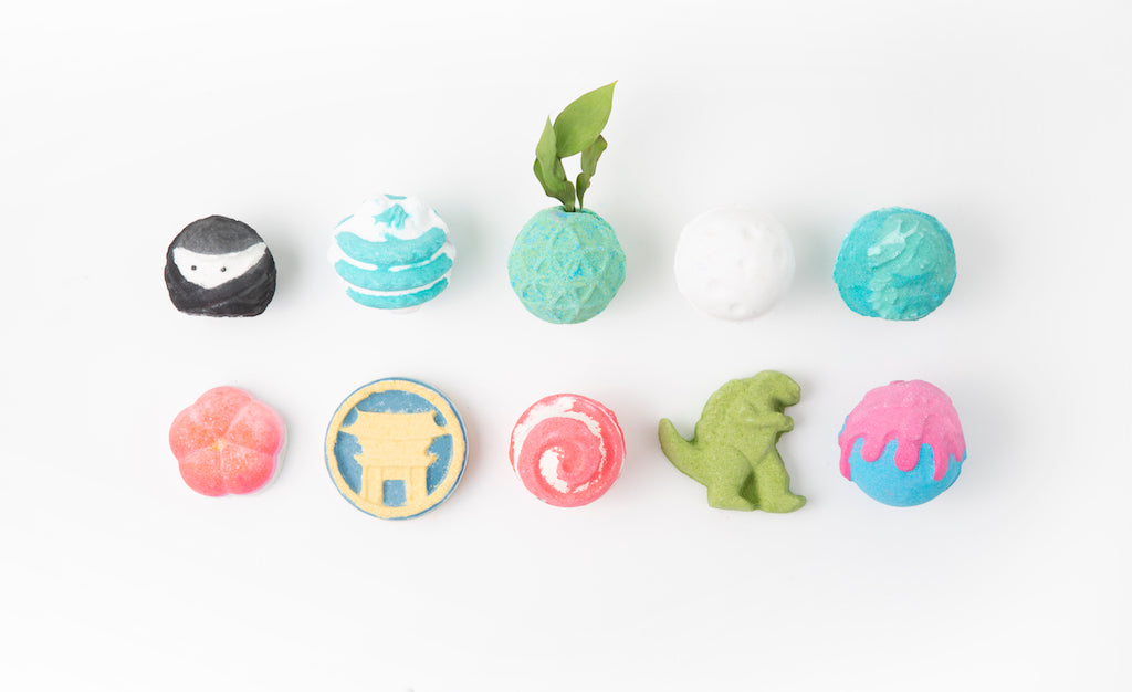 Bathe with Japan ・LUSH bath bombs to be sold WORLDWIDE!