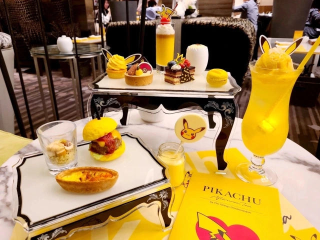 Pikachu Invades The Strings Hotel in Tokyo!