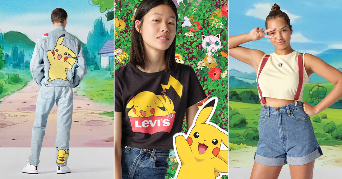 A first look at the Levi's x Pokémon collection