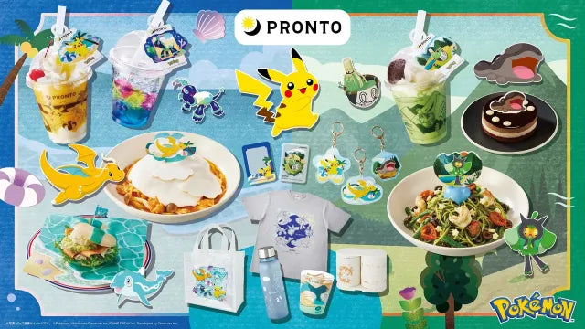 Pokémon Summer Collaboration Comes to Pronto Cafe!