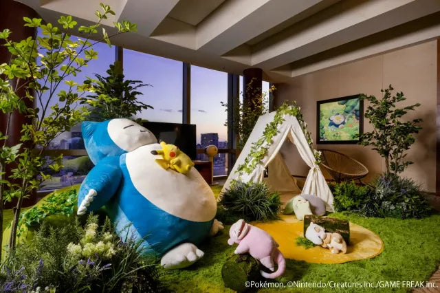 Pokémon Sleep Themed Rooms come to the Tokyo Hyatt Hotel!