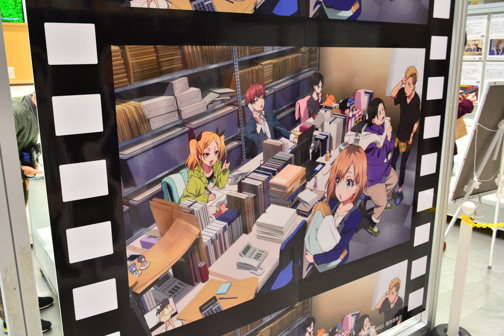 SHIROBAKO on Display at the Tokyo Anime Center!