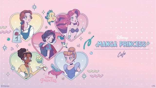 Manga and Disney Team Up for Manga Princess Cafe!