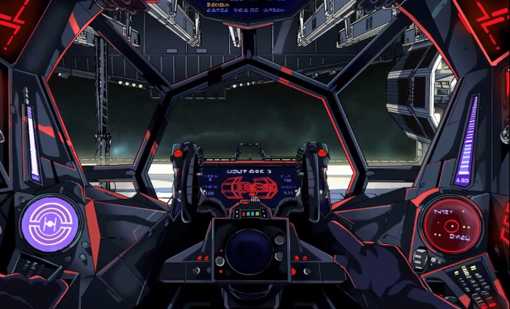 80s Anime Style TIE Fighter Short Film is Awesome!