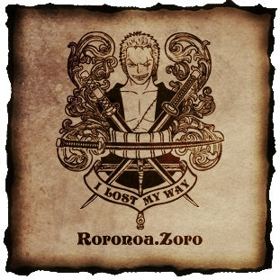 ONE PIECE Baccarat Tumbler - Roronoa Zoro