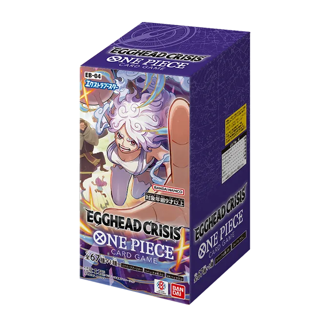 Egghead Crisis EB-04 One Piece Card Game Box (JP)
